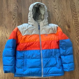 Kids' L.L.Bean Down Jacket, Colorblock